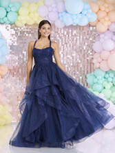 Zdjęcie: Suknia balowa Tiffanys Abby Navy TFY