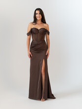 Fotografia: Tania Olsen Dominica Chocolate Prom Dress