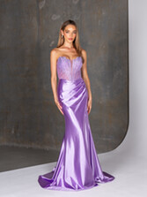 Photograph: Tania Olsen : une robe de bal couleur lilas