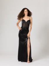 Fotograf: Tiffanys Echo Schwarz TFY Abschlussballkleid