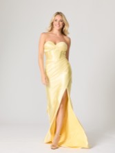 Photograph: Tiffanys Jersey Lemon TFY Prom Dress