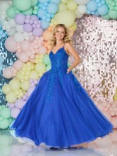 Photograph: Tiffanys Nancy Royal Blue Prom Dress