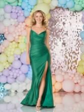 Photograph: Tiffanys Nettie Green Prom Dress