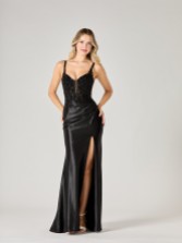 Fotograf: Tiffanys Paige Schwarz TFY Abschlussballkleid