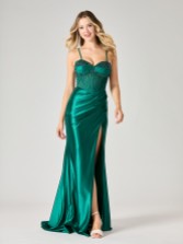 Photograph: Tiffanys Sunny Dark Green TFY Prom Dress
