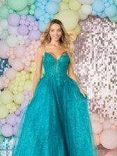 Fotografia: Vestido de baile Sabina Teal da Tiffany