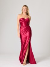 Fotografia: Vestido de baile Tiffany's Jersey Red TFY