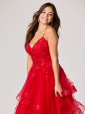 Fotografia: Vestido de baile Tiffany's Nadia Red TFY
