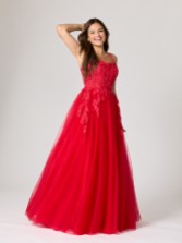 Fotografía: Vestido de fiesta Luisa Red TFY de Tiffany