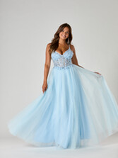 Fotografía: Vestido de fiesta Robyn Ice Blue TFY de Tiffany