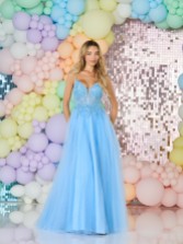 Fotografía: Vestido de fiesta Sabina Bluebell de Tiffany