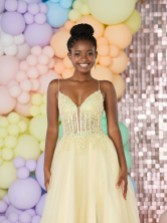 Fotografía: Vestido de fiesta Sabina Lemon de Tiffany
