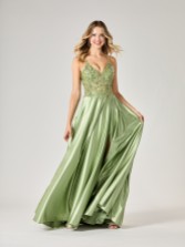 Fotografía: Vestido de fiesta Saylor Sage Green TFY de Tiffany