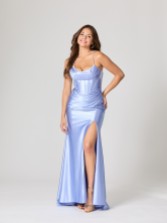 Fotografía: Vestido de fiesta Tiffanys Bonni en azul aciano TFY