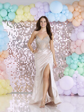 Fotografía: Vestido de gala «Harriet Champagne TFY» de Tiffany