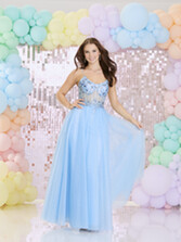 Fotografía: Vestido de gala «Passion Light Blue TFY» de Tiffanys