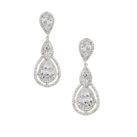 Alessandra Vintage Inspired Crystal Chandelier Earrings
