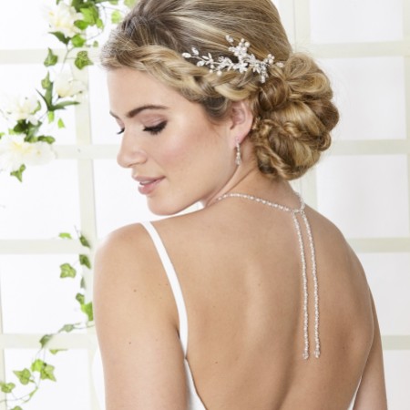 Arianna Entranced Vintage Inspired Backdrop Wedding Jewellery Set ARJ097