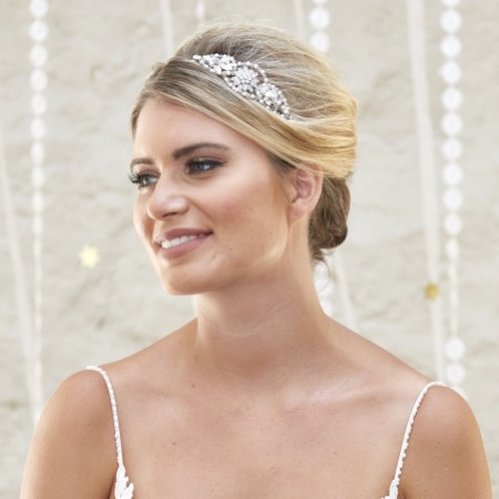 Arianna Etoile Vintage Inspired Wedding Headband AR568