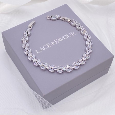 Beaumont Cubic Zirconia Wedding Bracelet