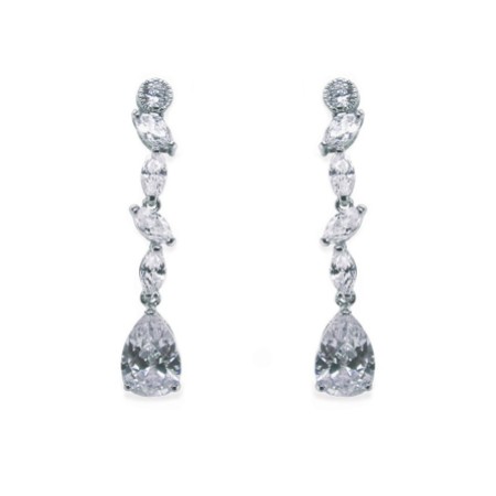 Ivory and Co Andorra Cubic Zirconia Wedding Earrings