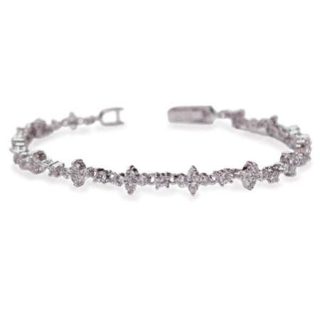 Ivory and Co Kensington Cubic Zirconia Wedding Bracelet