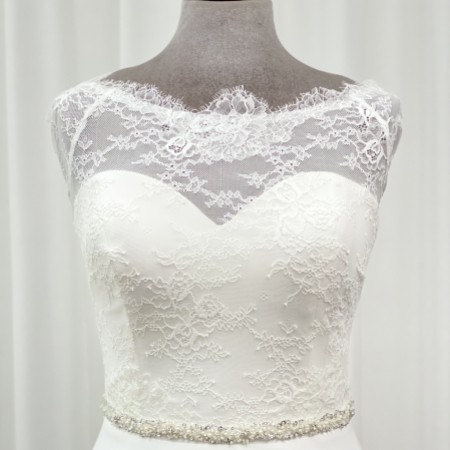 Joyce Jackson Oceanside Narrow Beaded Dress Belt
