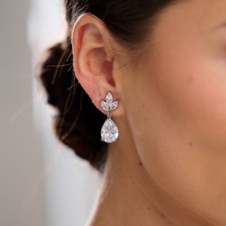 Montpellier Cubic Zirconia Drop Earrings