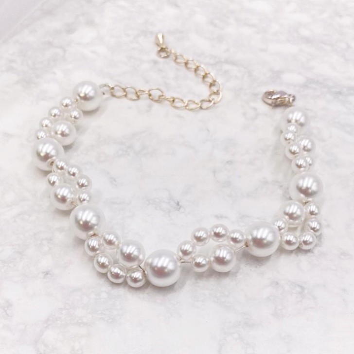 Arianna Bransoletka Siren Dainty Pearl ARW611