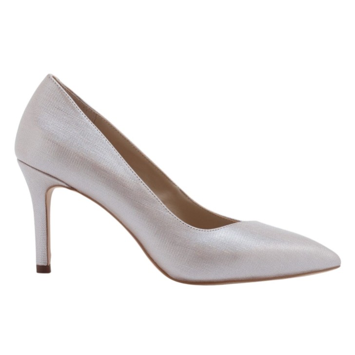 Capollini Escarpins à talons hauts en cuir perlé Vivian