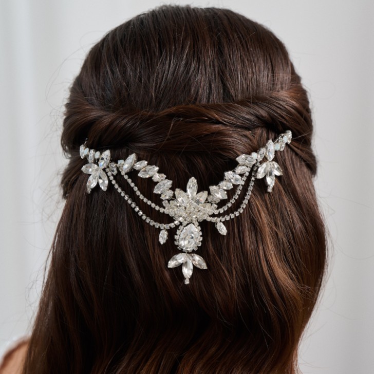 Chatsworth Statement Kristall Hochzeit Kopfstück