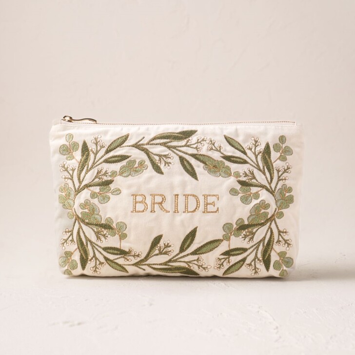 Elizabeth Scarlett Olive Branch Bride Pouch