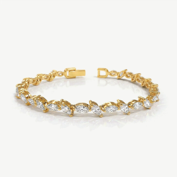 Ivory and Co Andorra Gold-Armband mit Zirkonia