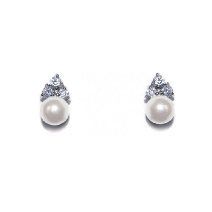 Ivory and Co Brincos clássicos de pérolas