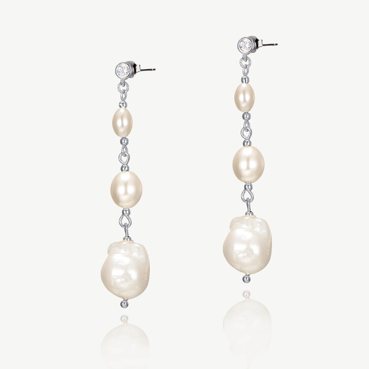 Ivory and Co Cheltenham Drop Pearl Earrings