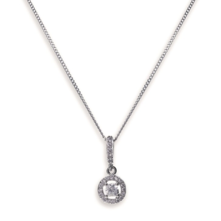 Ivory and Co Collar con colgante de cristal Balmoral