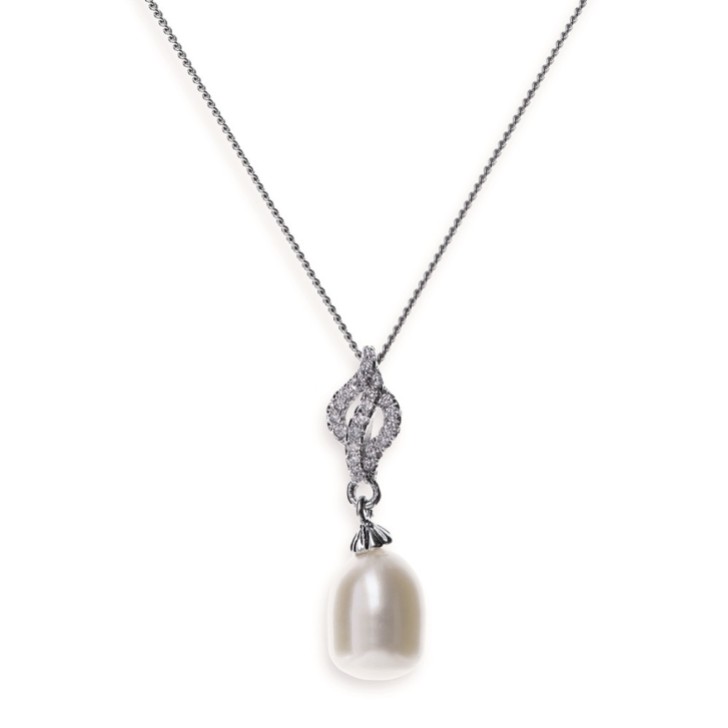 Ivory and Co Collar con colgante «Lisbon Pearl»