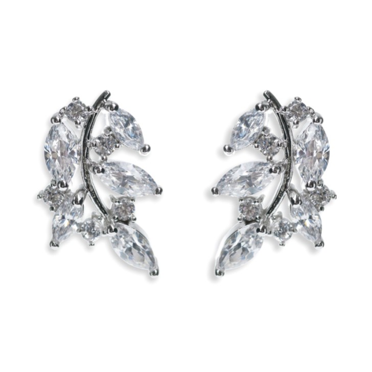 Ivory and Co Cypress Vine of Leaves Earrings