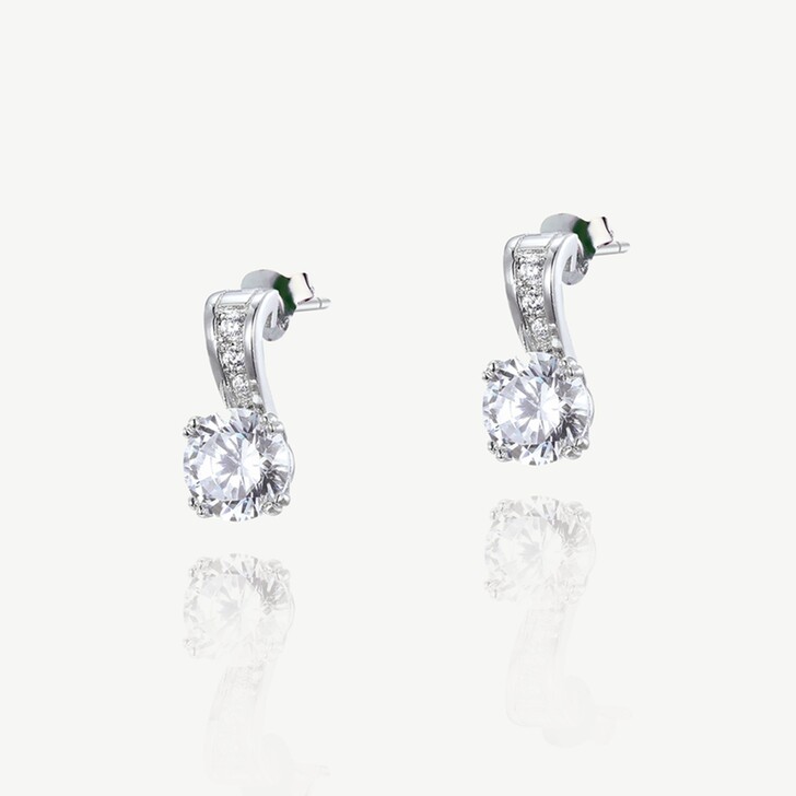 Ivory and Co Hamilton Crystal Stud Earrings