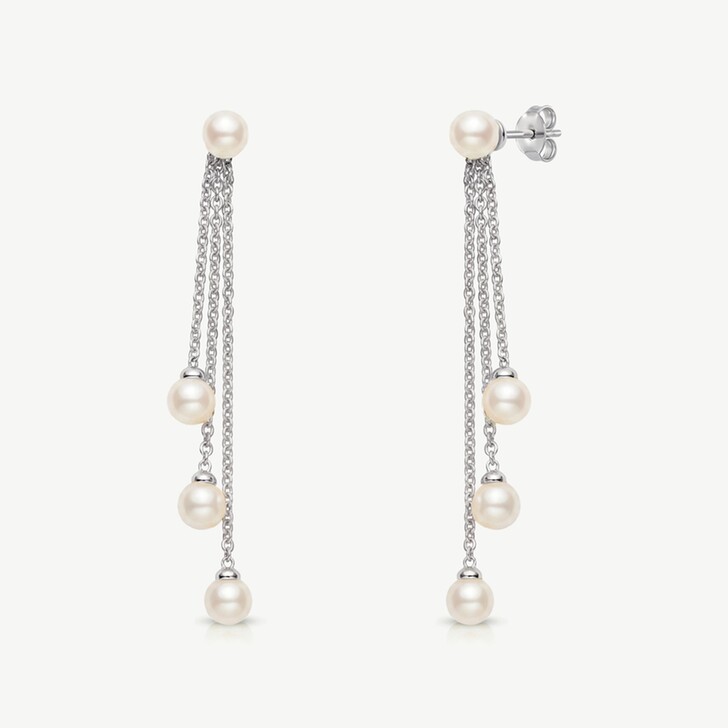 Ivory and Co Montreal Mini Pearl Drop Earrings