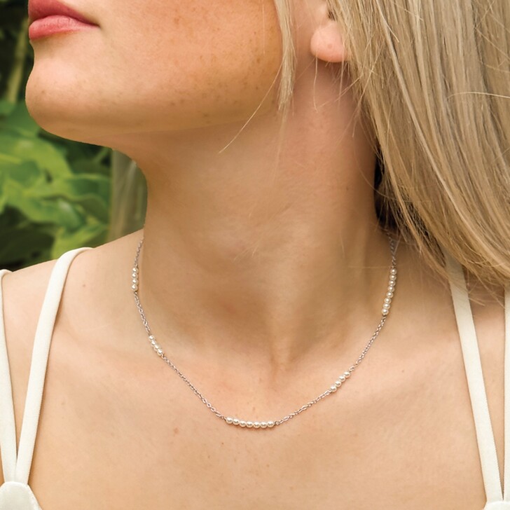 Ivory and Co St Ives Pearl Chain Necklace