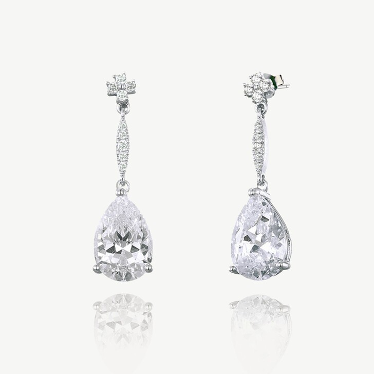 Ivory and Co Tetbury Crystal Drop Earrings