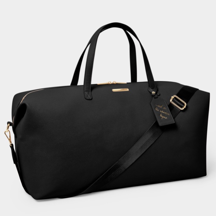 Katie Loxton Black Weekend Holdall Duffle Bag