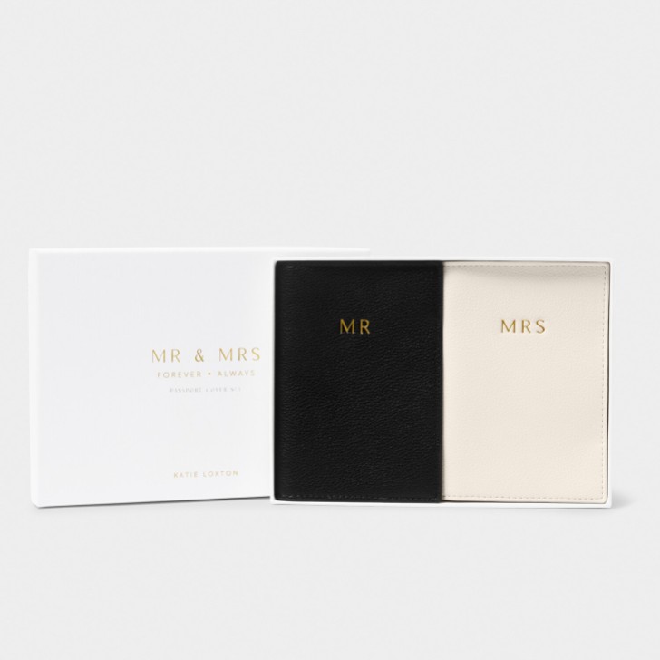 Katie Loxton Hochzeitspass-Geschenkset 'Herr' und 'Frau'