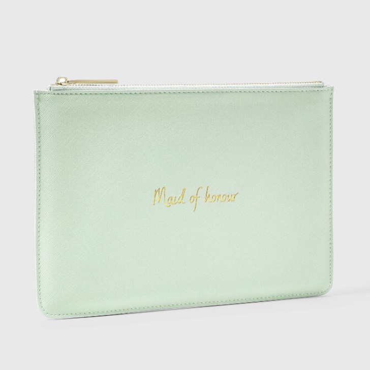 Katie Loxton „Maid of Honour” – idealna kosmetyczka w kolorze szałwiowej zieleni