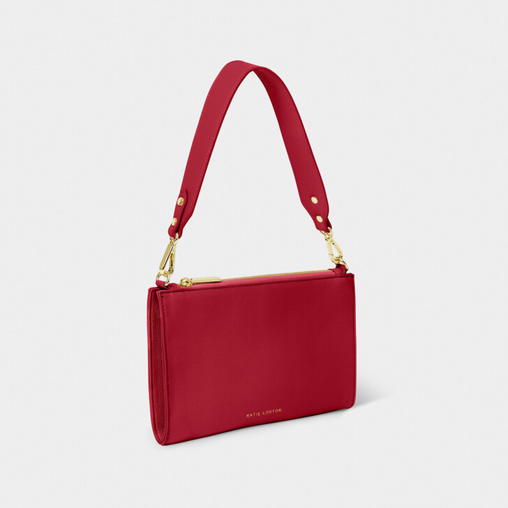 Katie Loxton Torba na ramię Reya w kolorze granatowo-czerwonym