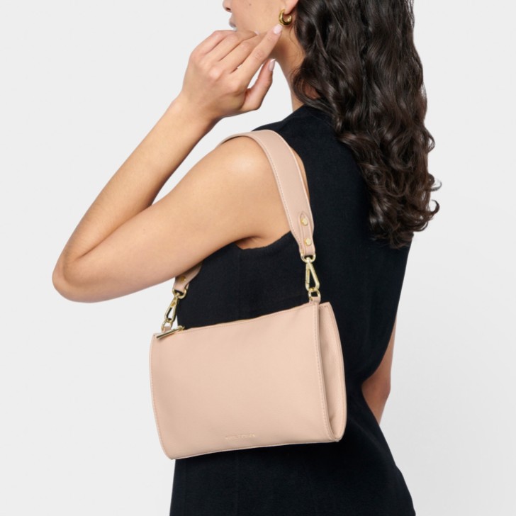 Katie Loxton Torba na ramię Reya w kolorze nude pink