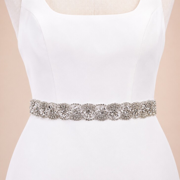 Perfect Bridal Art Deco Glamor Crystal Bridal Belt
