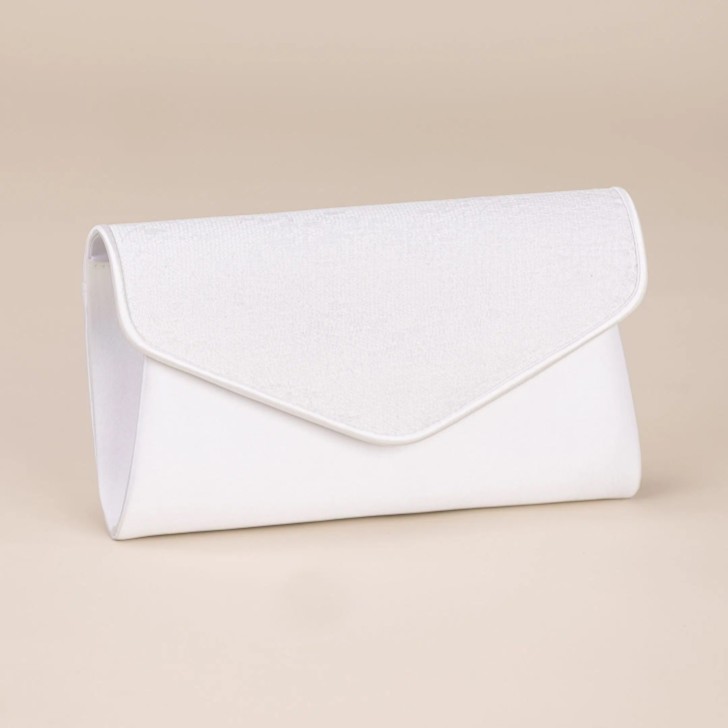 Perfect Bridal Bolso de mano tipo sobre de encaje Chantilly color marfil de Brittany