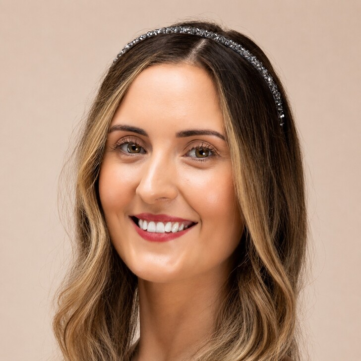 Perfect Bridal Diadema nupcial con cuentas plateadas brillantes